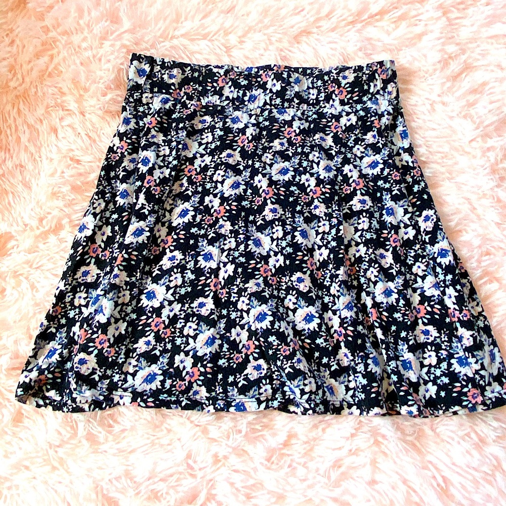 Floral, skater skirt